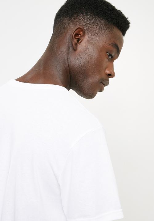 RVCA - Day shift label short sleeve T-shirt - white