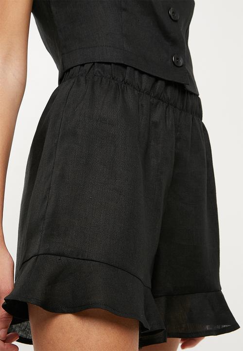 Superbalist - Soft woven short - black