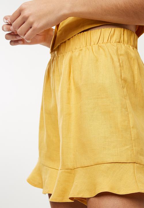 Superbalist - Soft woven short - yellow