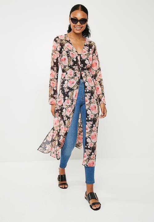 Superbalist - Slit detail maxi blouse - multi