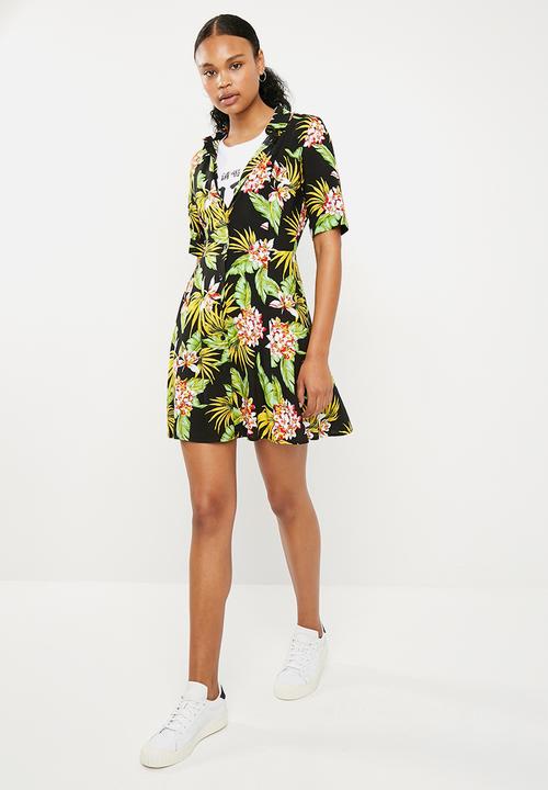 Superbalist - Short shirt dress - multi 