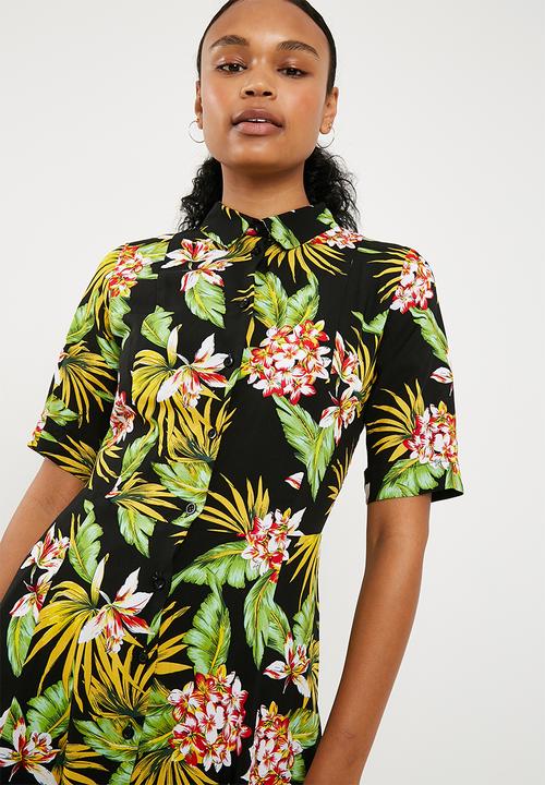 Superbalist - Short shirt dress - multi 