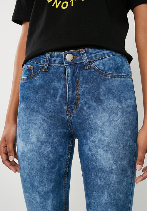 Superbalist - Upstyled jeggings - blue