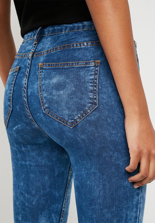 Superbalist - Upstyled jeggings - blue