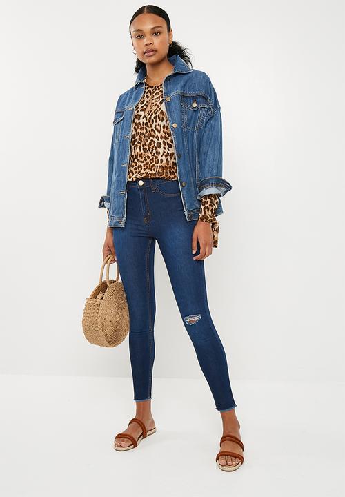 Superbalist - Upstyled jeggings - blue 