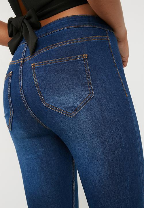 Superbalist - High rise jeggings - blue 