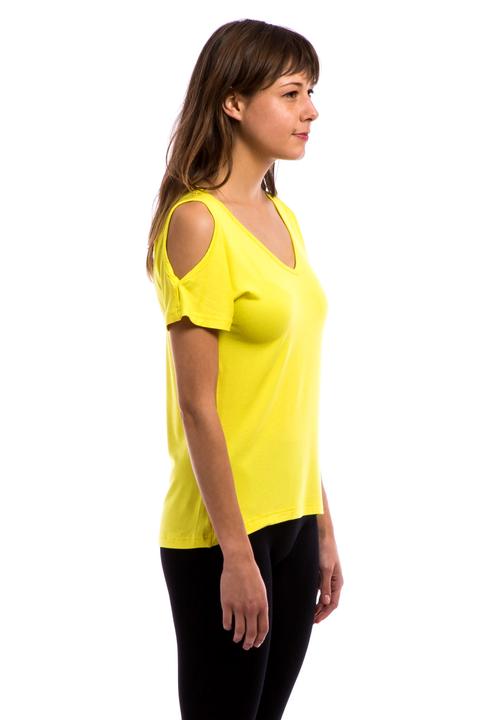 non-european™ - Peep Shoulder Tee – Citrus