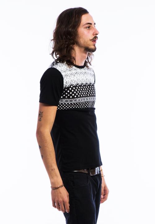 Peace, Love & Tie-Dye - Aztec Two Patch – Black