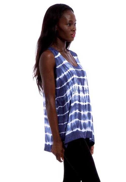Peace, Love & Tie-Dye - Tie-Dye Top – Indigo