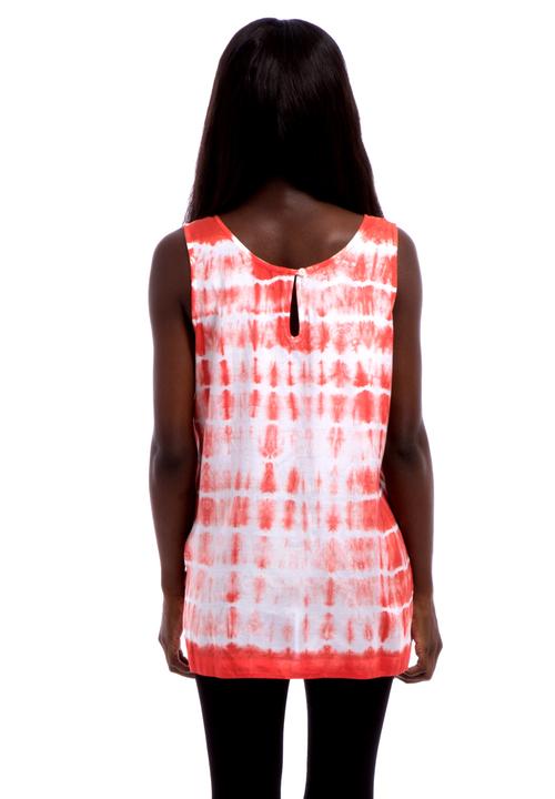 Peace, Love & Tie-Dye - Tie-Dye Top – Tangerine
