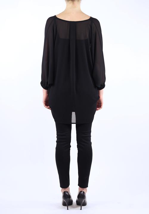 Big Blowout Sale - Back to Back Shirt – Black