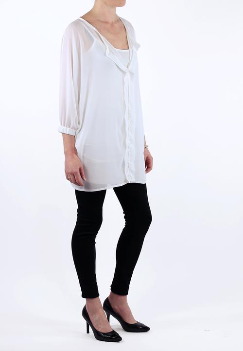 Big Blowout Sale - Back to Back Shirt – Milk
