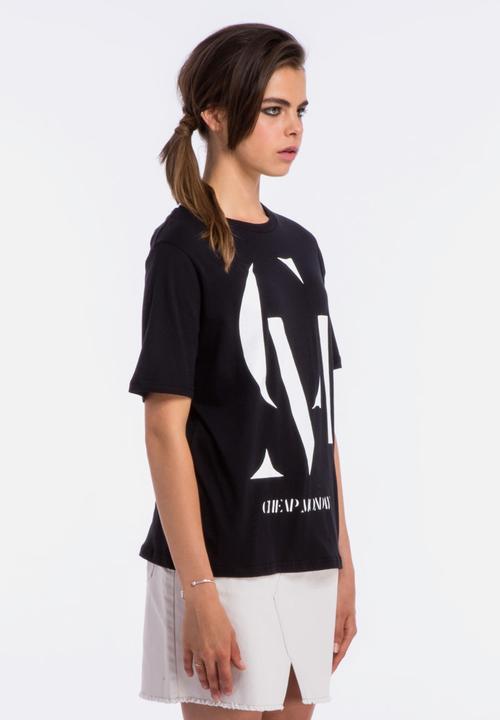 Cheap Monday - Perfect Tee Print CM Ligature