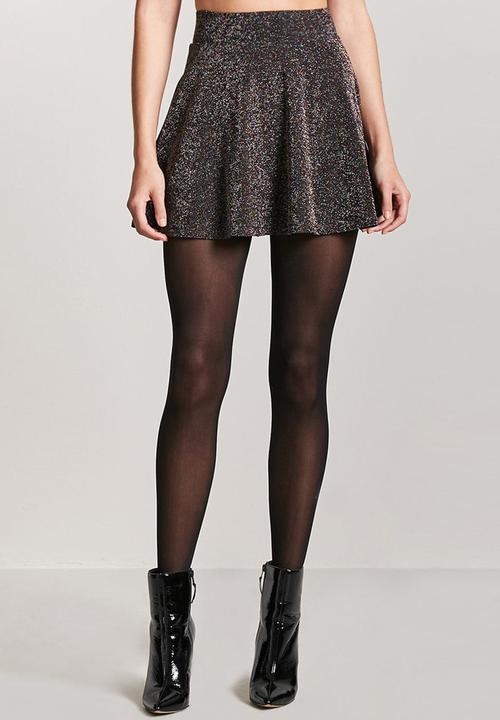 Forever21 - Shimmer Detail Skirt Multi-colour