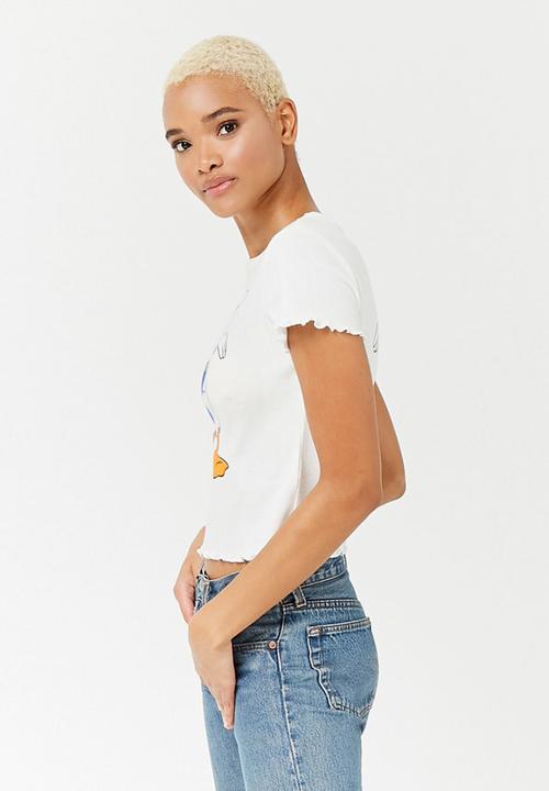 Forever21 - Animated T-shirt White