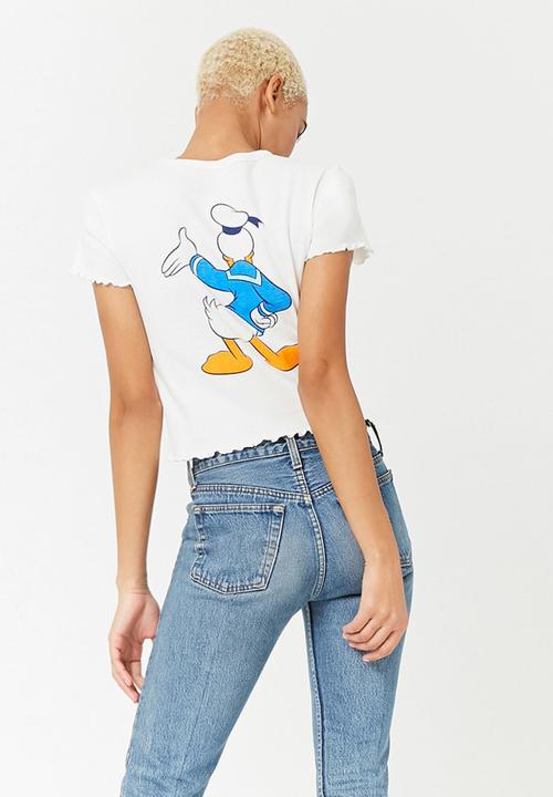 Forever21 - Animated T-shirt White