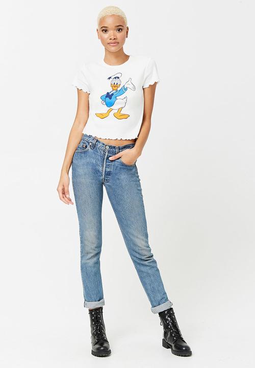 Forever21 - Animated T-shirt White