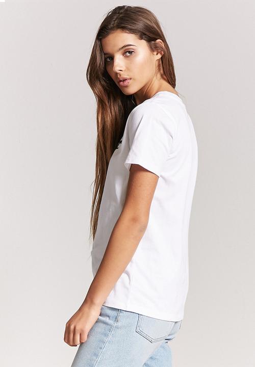 Forever21 - Paris T-shirt White