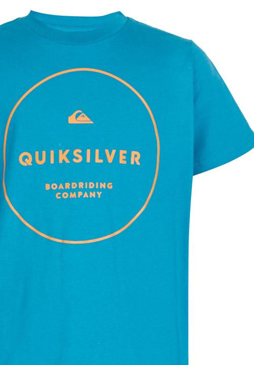 Quiksilver - Stabbed Again Boys Tee Mid Blue