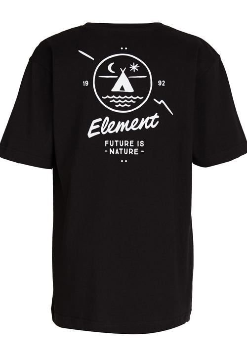 Element - Camp out  Tee Black