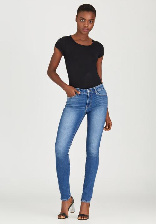 Levi’s® - 711 Skinny Pale Night Jeans Mid Blue
