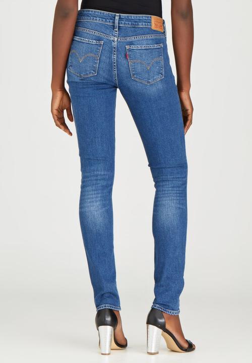 Levi’s® - 711 Skinny Pale Night Jeans Mid Blue