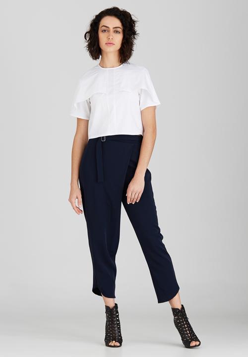 Somerset Jane - Coppelia Cropped Shirt White