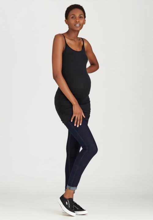 Cherry Melon - Basic Side Gauge Cami Black
