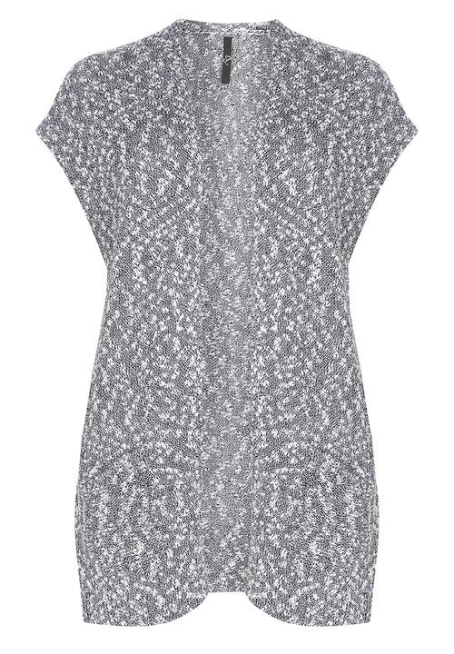 EVANS - Sleeveless Cardigan Navy