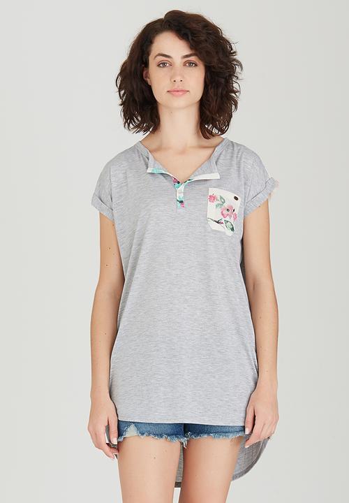O'Neill - Longline Tee Grey Melange