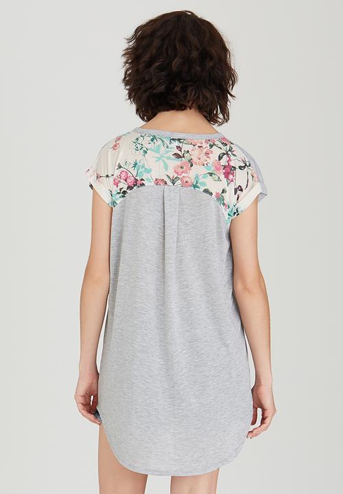 O'Neill - Longline Tee Grey Melange