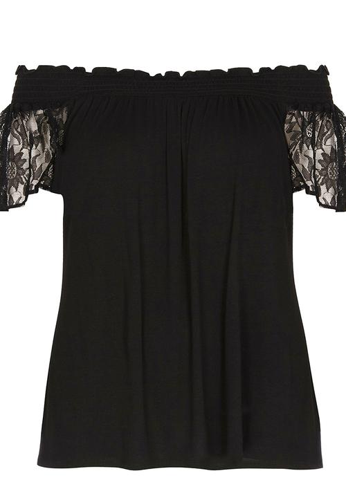 EVANS - Gypsy Top Black