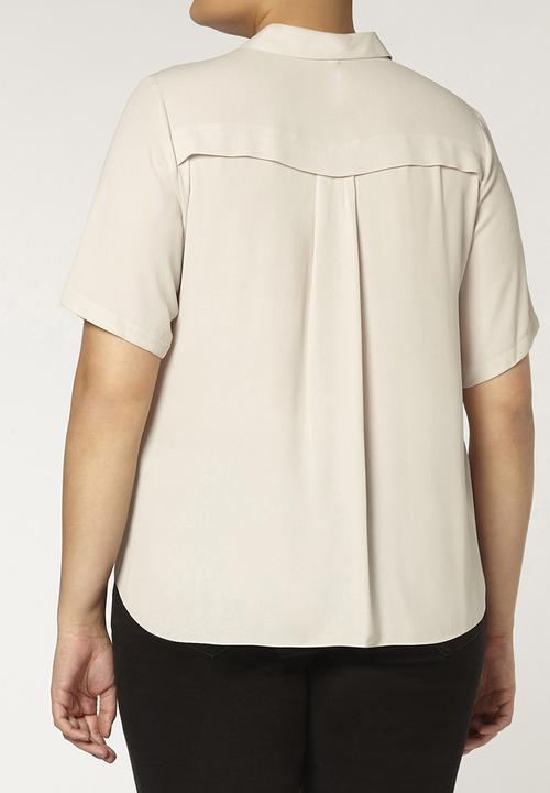 EVANS - Pocket Shirt Beige
