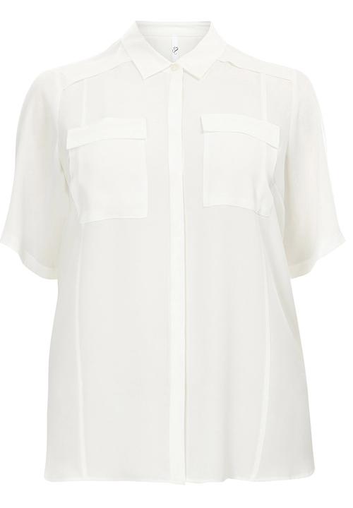 EVANS - Pocket Shirt White