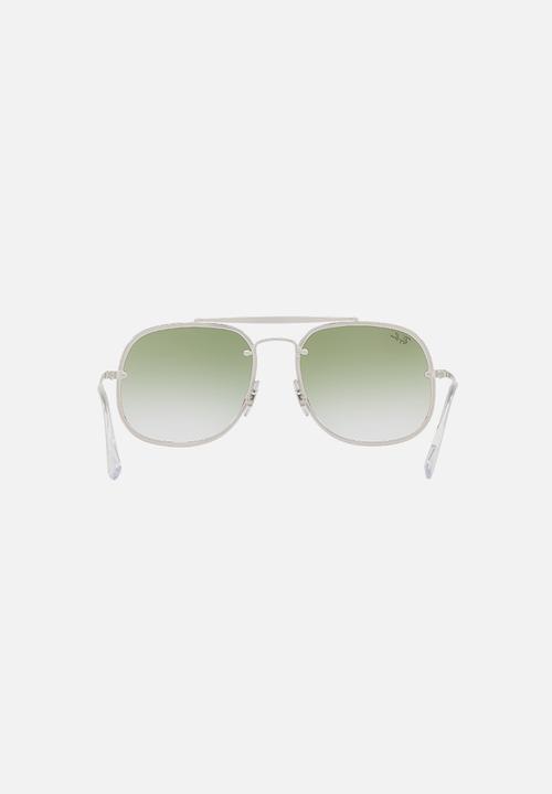 Ray-Ban - Ray Ban The General Blaze 58mm Sunglasses Silver