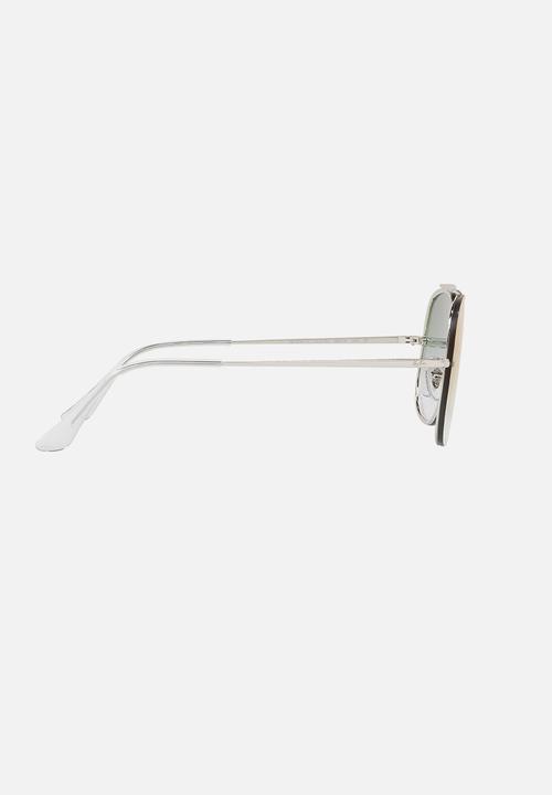Ray-Ban - Ray Ban The General Blaze 58mm Sunglasses Silver