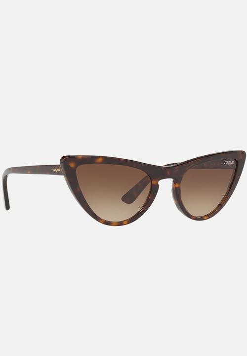 Vogue Eyewear - Vogue Gigi Hadid Cat-eye 54mm Sunglasses Brown