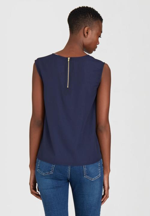 Kate Jordan - Contrast Vest Red