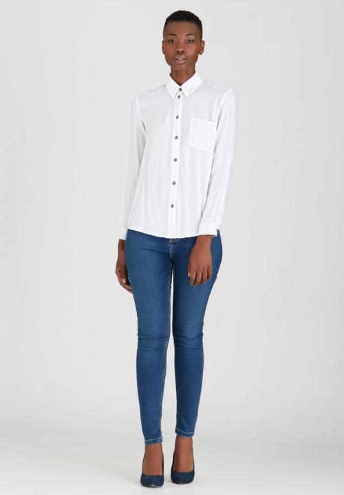 Kate Jordan - Basic Shirt White