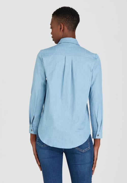 Kate Jordan - Denim Shirt Pale Blue