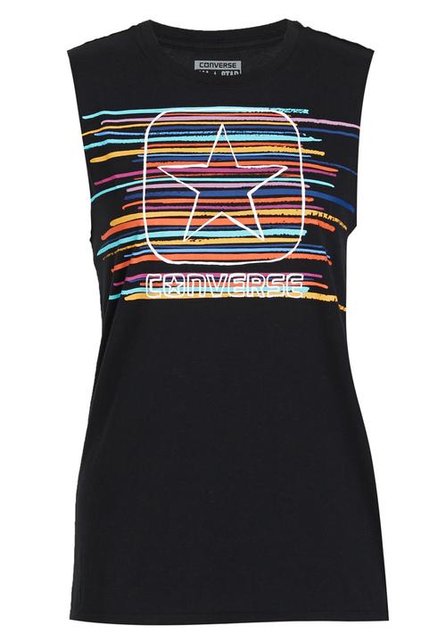 Converse - Festival Box Star Muscle Tee Black