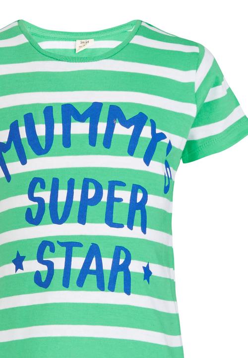 Soobe - Printed Mummy Super Star Tee Green