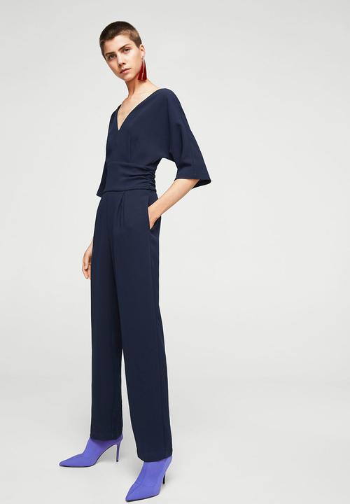Mango jumpsuit navy