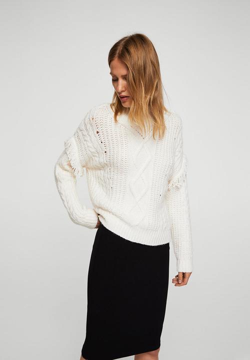 MANGO - Basitin Pencil Skirt Black