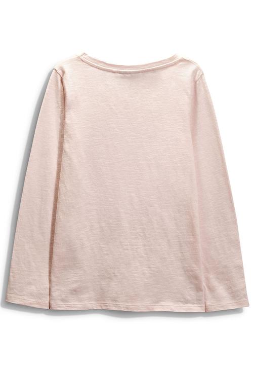 Next - Pink Sparkly Ballet Shoes T-Shirt Pale Pink