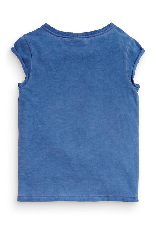Next - Dip dye t-shirt Mid Blue