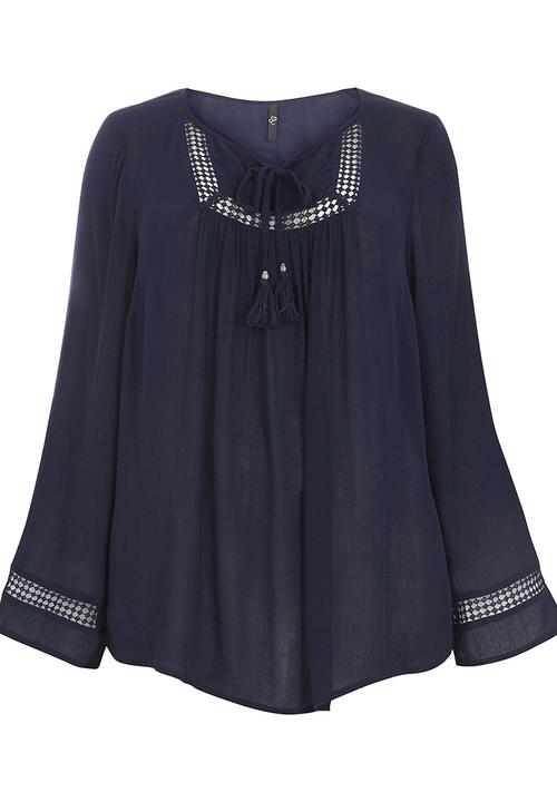 EVANS - Blouse Navy