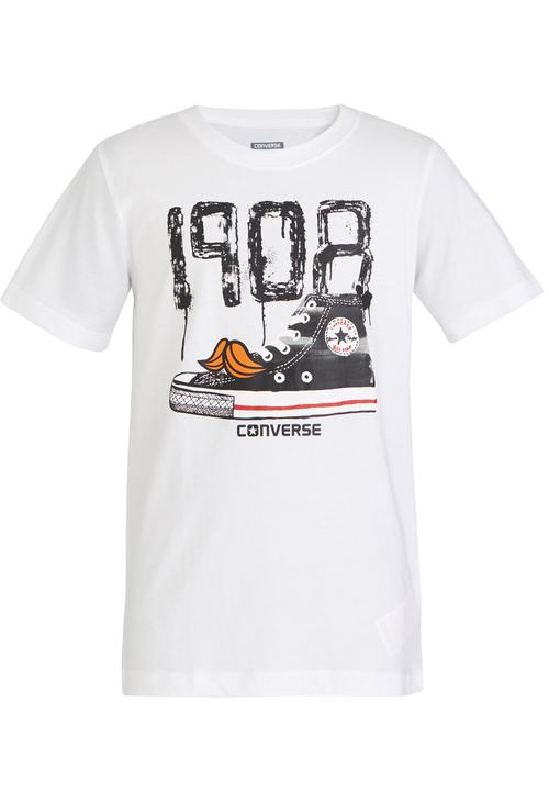 Converse - Make Art  Tee White
