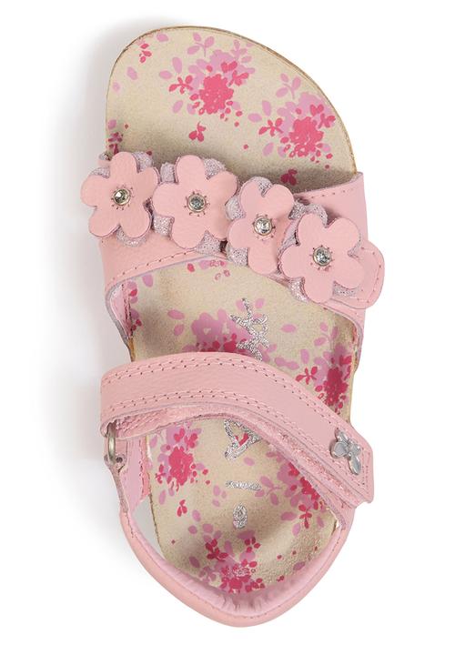 Next - Floral Corkbed Sandals Pale Pink Pale Pink