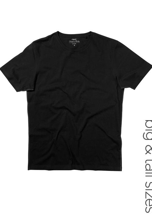 Next - Crew neck tee Black
